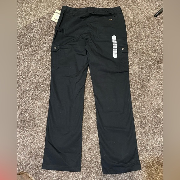 Duluth Flex Fire Hose black cargo pants women’s size 12 NWT - Picture 3 of 4